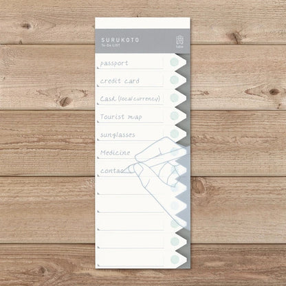 MARUMO PRINTING SURUKOTO To-Do List Pad - Additional product image