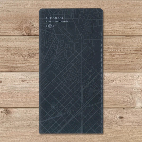 MARUMO PRINTING Covered Pocket File - Slim Type - Wholesale Pack