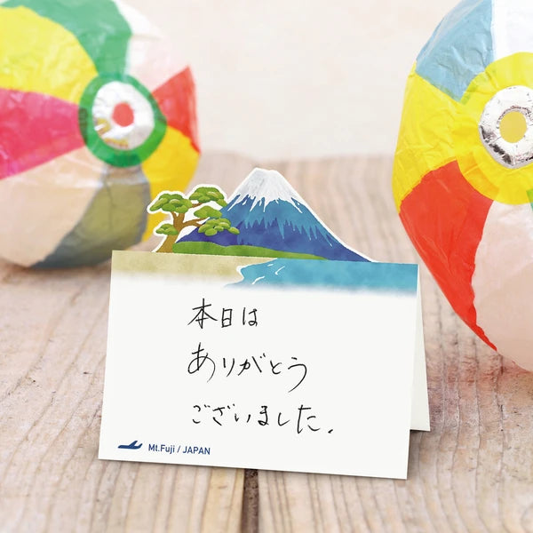 MARUMO PRINTING Pop-Up World Memo Pad - Mount Fuji - Additional product image
