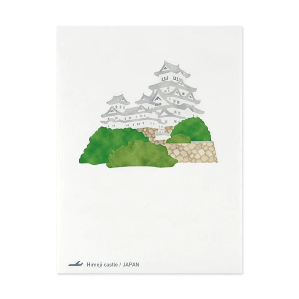 MARUMO PRINTING Pop-Up World Memo Pad - Himeji Castle - Additional product image