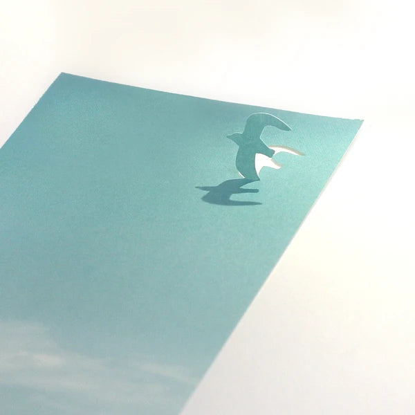 MARUMO PRINTING Island Trip Letter Pad - Seagull - Additional product image