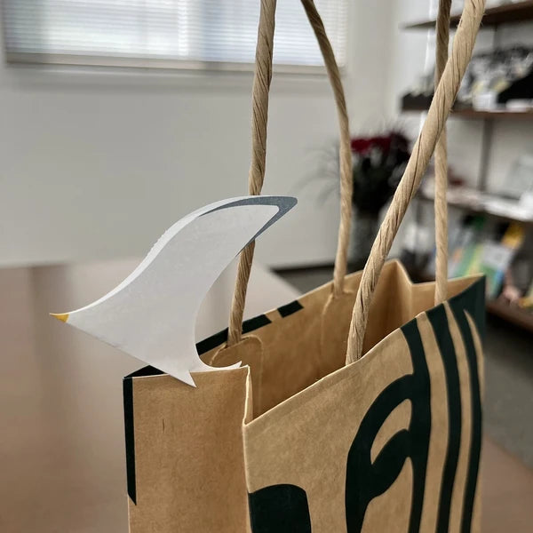 MARUMO PRINTING Memo Pad - Flying Seagull / shimamemo - Additional product image