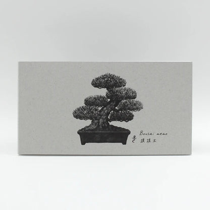MARUMO PRINTING Bonsai Pop-Up Memo Pad - Moyogi Informal Upright Style - Additional product image