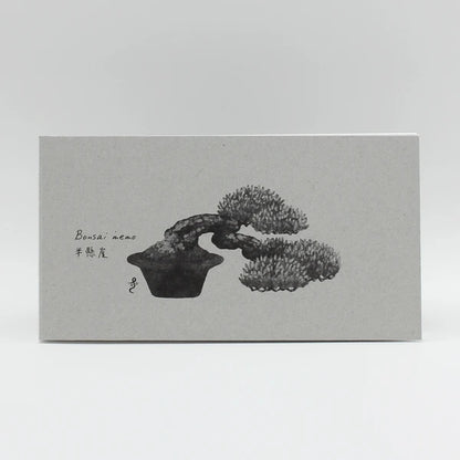 MARUMO PRINTING Bonsai Pop-Up Memo Pad - Han-Kengai Cascade Style - Additional product image