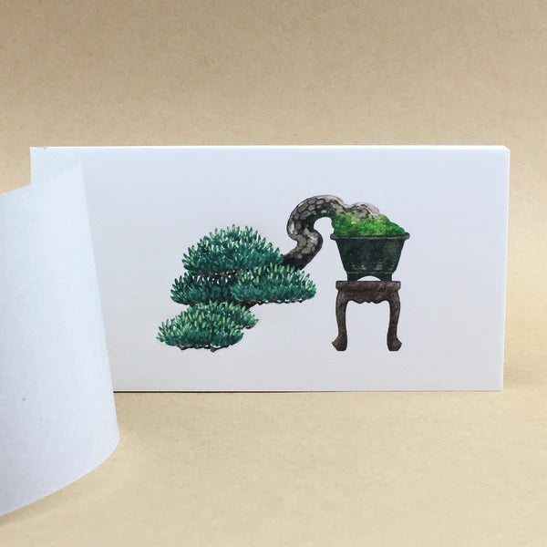 MARUMO PRINTING Bonsai Memo Pad - Kengai - Wholesale Pack