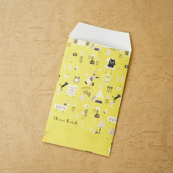 Kinose Printing Uneven Cats PB-01070 Money Envelope