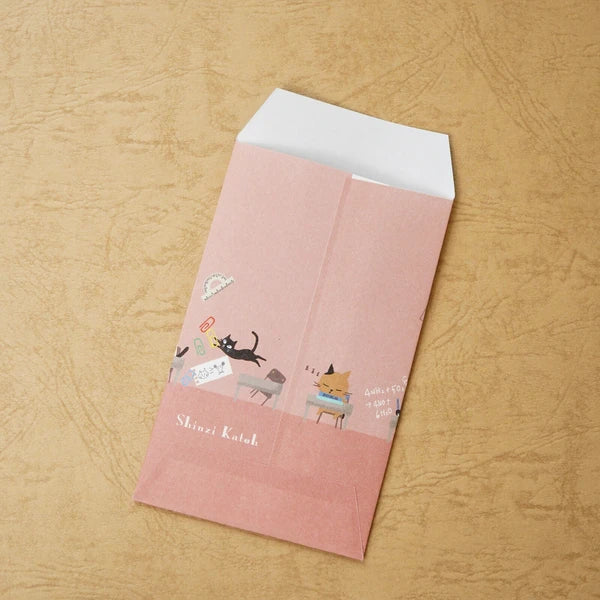 Kinose Printing Uneven Cats PB-01071 Money Envelope