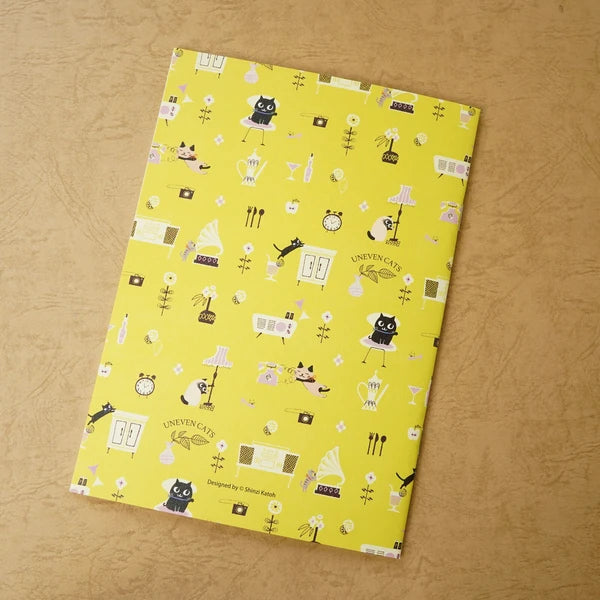 Kinose Printing Uneven Cats NT-01053 Notebook
