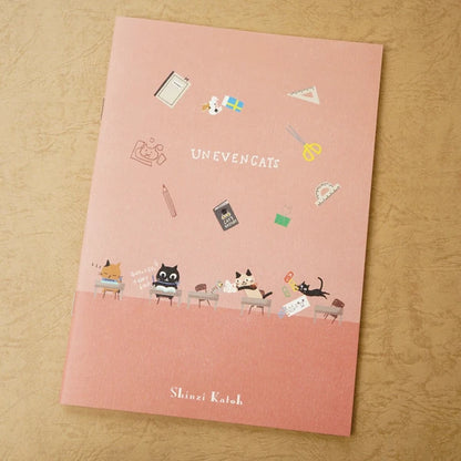 Kinose Printing Uneven Cats NT-01054 Notebook