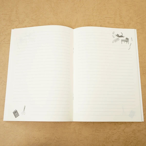 Kinose Printing Uneven Cats NT-01054 Notebook