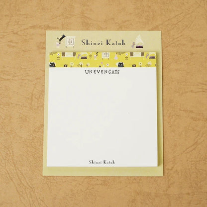 Kinose Printing Uneven Cats FN-01003 Sticky Notes