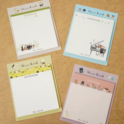 Kinose Printing Uneven Cats FN-01003 Sticky Notes