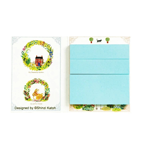 SEAL-DO PRINTING Banana Paper Sticky Notes - Country Hedge
