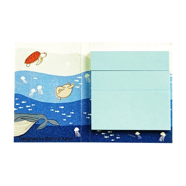 SEAL-DO PRINTING Banana Paper Sticky Notes - Endangered Water Species