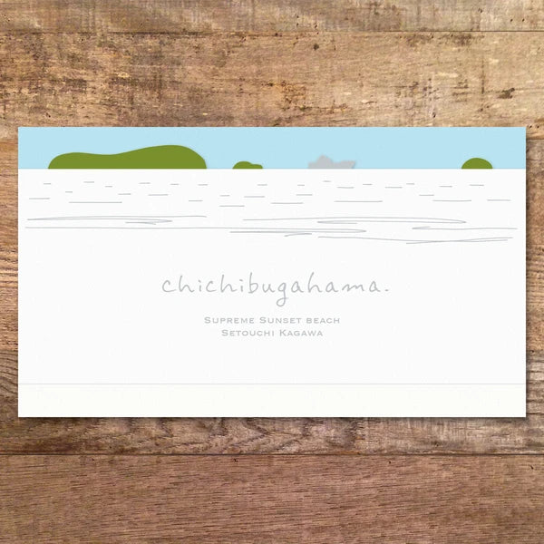 MARUMO PRINTING Chichibugahama Memo Pad - Chichibugahama - Additional product image