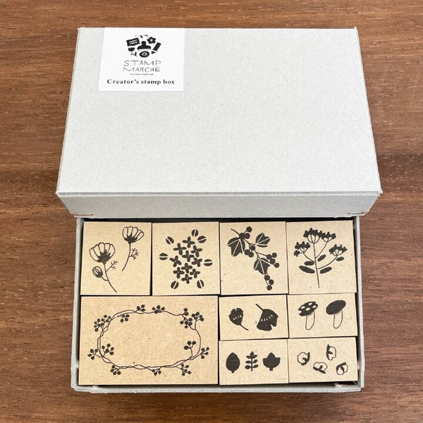STAMP MARCHE Creator Stamp Box - Autumn Flower