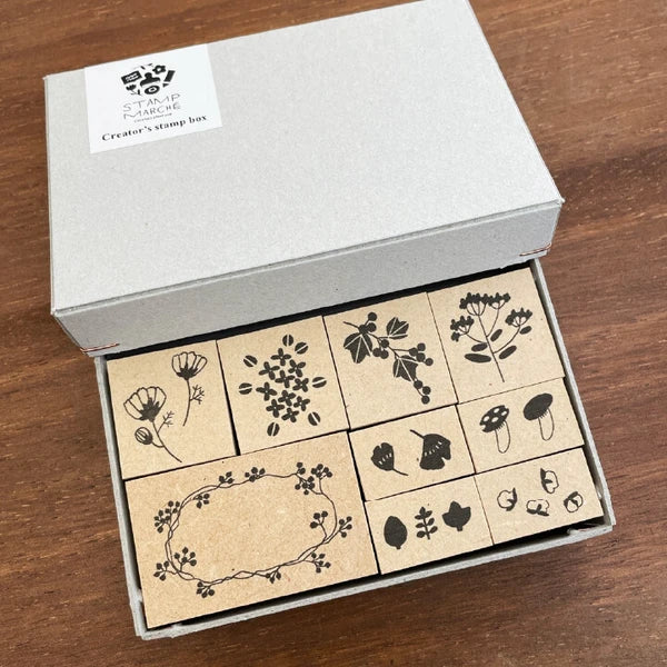 STAMP MARCHE Creator Stamp Box - Autumn Flower
