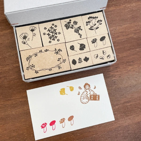 STAMP MARCHE Creator Stamp Box - Autumn Flower