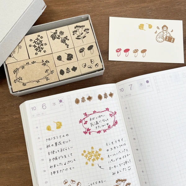 STAMP MARCHE Creator Stamp Box - Autumn Flower