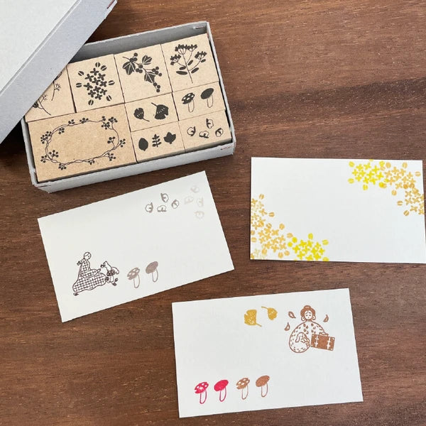 STAMP MARCHE Creator Stamp Box - Autumn Flower