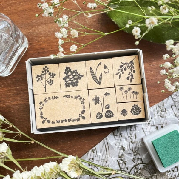 STAMP MARCHE Creator Stamp Box - Winter Flower