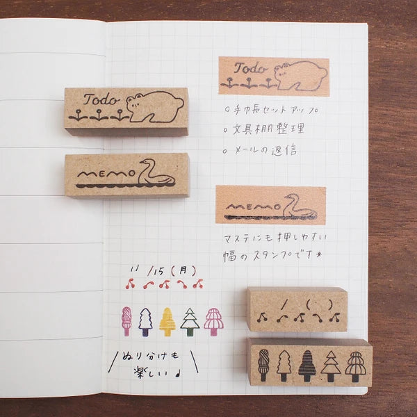 STAMP MARCHE Creator's Stamp Box - Sticky Note Stamp B