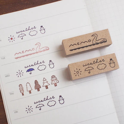 STAMP MARCHE Creator's Stamp Box - Sticky Note Stamp B
