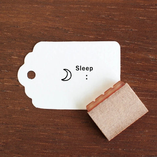 STAMP MARCHE Sleep Vertical Rubber Stamp