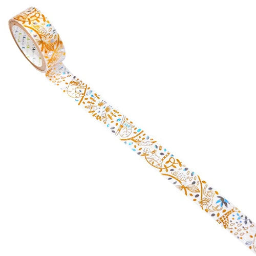 SEAL-DO PRINTING Hoshi Akari Kirapika Two-Color Foil Masking Tape - Animals