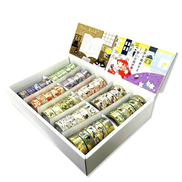 SEAL-DO PRINTING Walking Through Literature 3 Kirapika Masking Tape Display Set