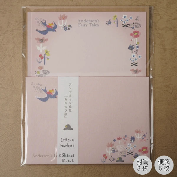 Kinose Printing Andersen Fairy Tales Thumbelina Letter Set