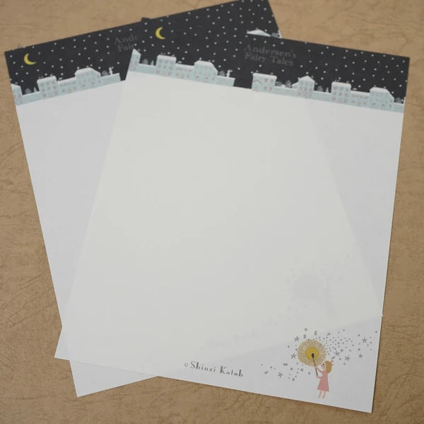 Kinose Printing Andersen Fairy Tales The Little Match Girl Letter Set