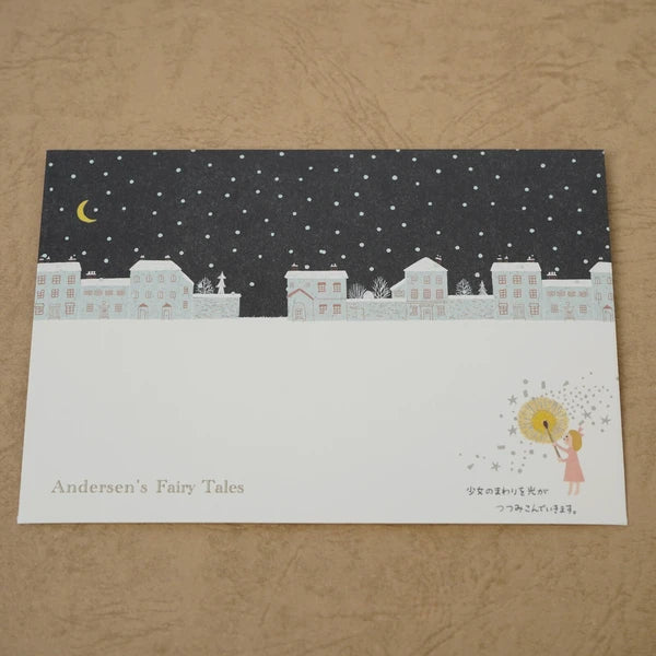 Kinose Printing Andersen Fairy Tales The Little Match Girl Letter Set