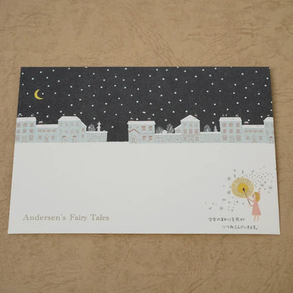 Kinose Printing Andersen Fairy Tales The Little Match Girl Letter Set