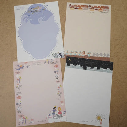 Kinose Printing Andersen Fairy Tales The Little Match Girl Letter Set