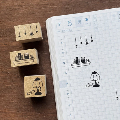STAMP MARCHE TEDE Single Rubber Stamp Collection