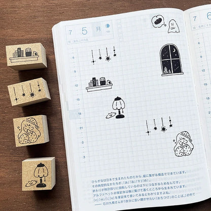 STAMP MARCHE TEDE Single Rubber Stamp Collection