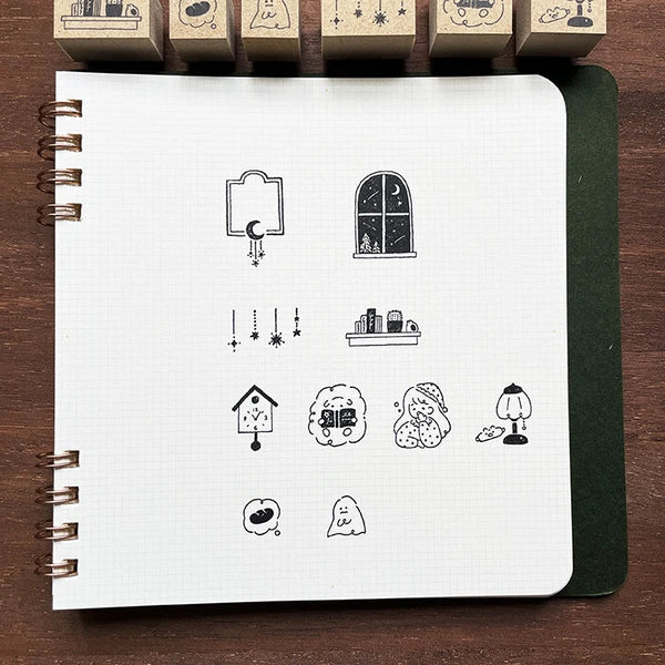 STAMP MARCHE TEDE Single Rubber Stamp Collection