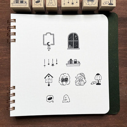 STAMP MARCHE TEDE Single Rubber Stamp Collection
