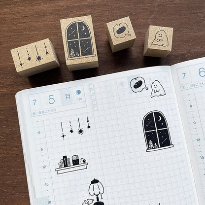 STAMP MARCHE TEDE Single Rubber Stamp Collection
