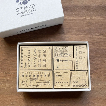 STAMP MARCHE Planner Stamp Box