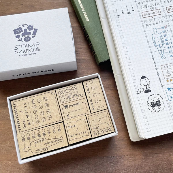 STAMP MARCHE Planner Stamp Box