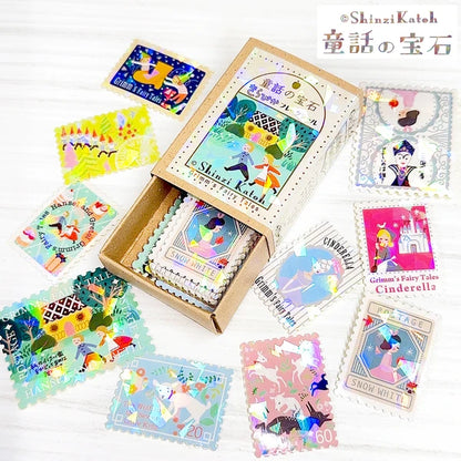 SEAL-DO PRINTING Fairy Tale Jewels Kirapika Flake Stickers - Grimm Fairy Tales 1 - Wholesale Pack