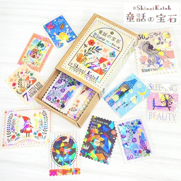 SEAL-DO PRINTING Fairy Tale Jewels Kirapika Flake Stickers - Grimm Fairy Tales 2 - Wholesale Pack