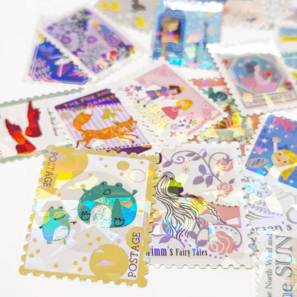 SEAL-DO PRINTING Fairy Tale Jewels Kirapika Flake Stickers - Andersen Fairy Tales 1 - Additional product image