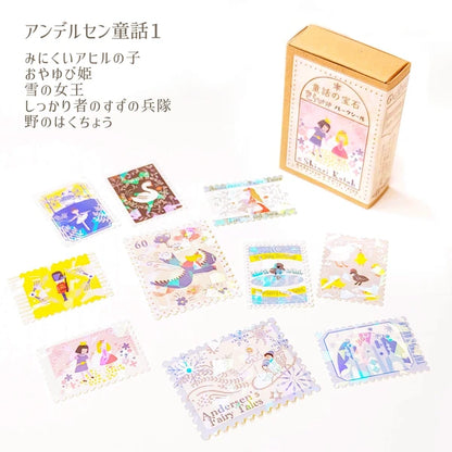 SEAL-DO PRINTING Fairy Tale Jewels Kirapika Flake Stickers - Andersen Fairy Tales 1 - Additional product image