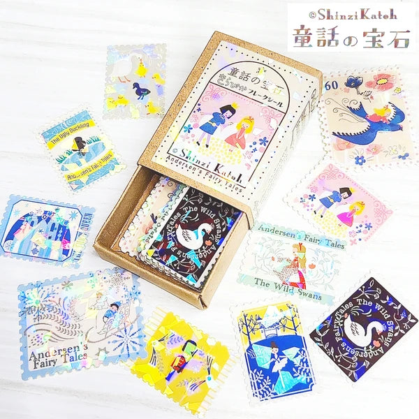 SEAL-DO PRINTING Fairy Tale Jewels Kirapika Flake Stickers - Andersen Fairy Tales 1 - Wholesale Pack