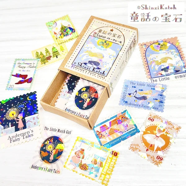 SEAL-DO PRINTING Fairy Tale Jewels Kirapika Flake Stickers - Wholesale Pack