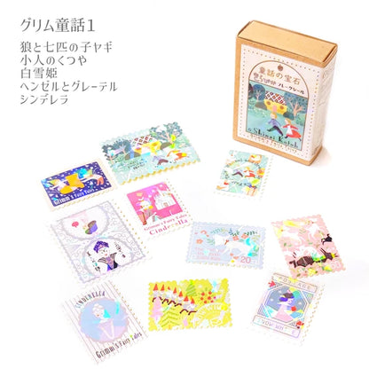 SEAL-DO PRINTING Fairy Tale Jewels Kirapika Flake Sticker Display Set
