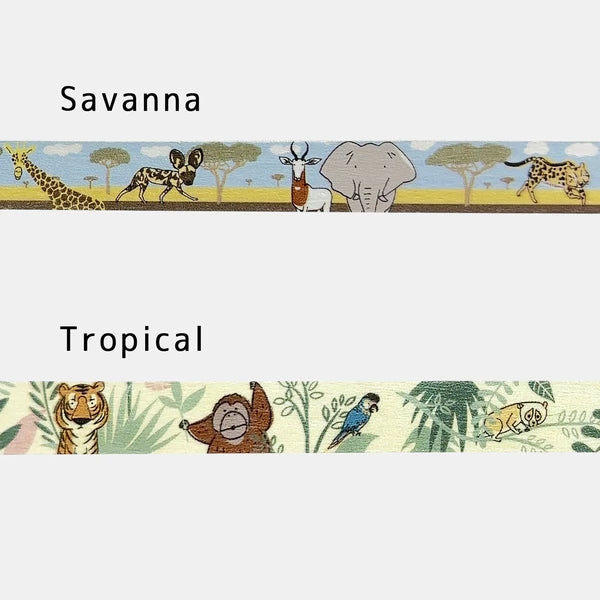 SEAL-DO PRINTING Endangered Species Masking Tape Display Set 2